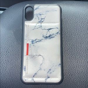 iphone X Marble Wallet Case!